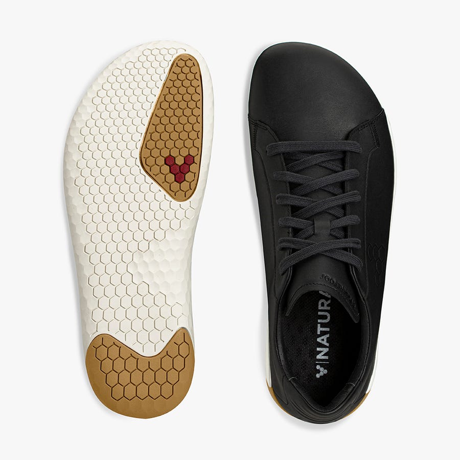 Vivobarefoot Geo Court Wandelschoenen Dames Zwart | Nederland 0139OKIR